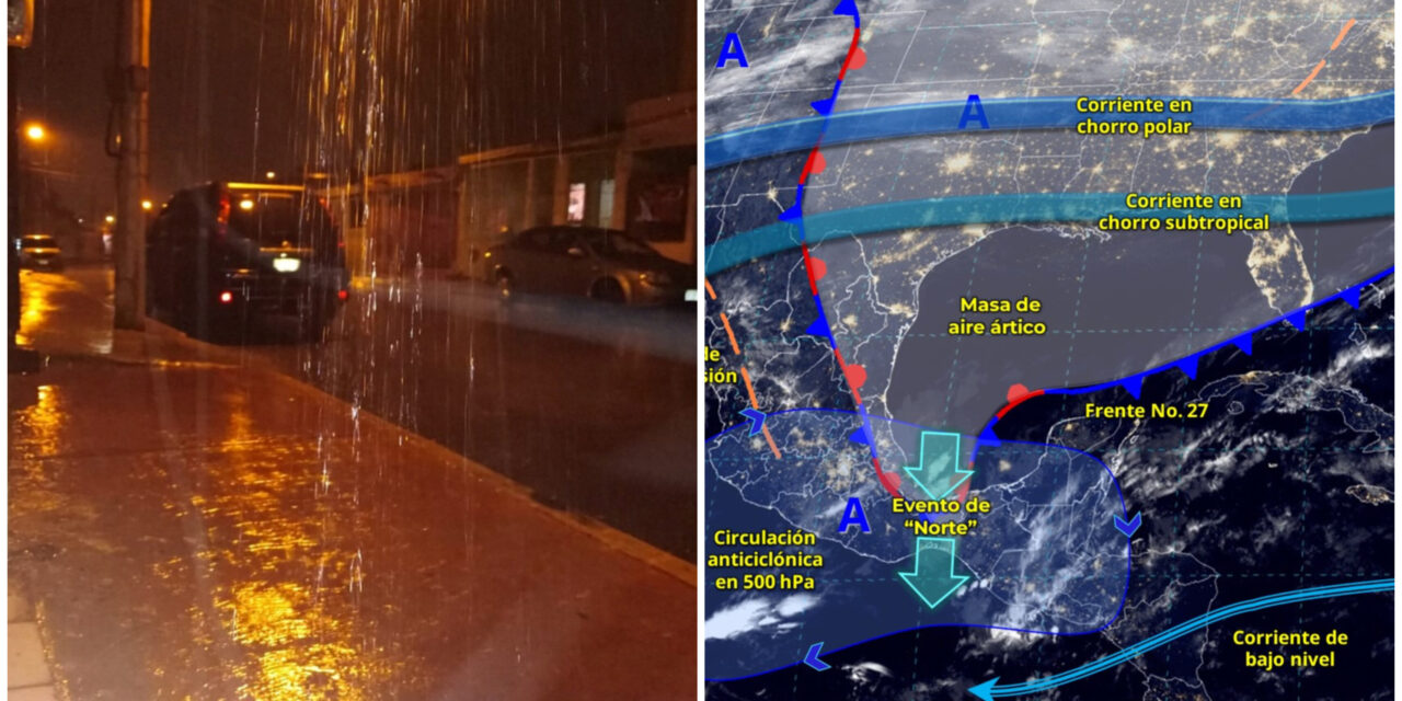 Y aparecieron las lluvias: parciales en el centro – sur de Yucatán