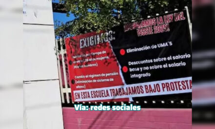 Aguerridos, maestros de Quintana Roo inician protestas por Ley ISSSTE