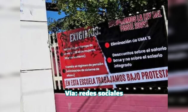 Aguerridos, maestros de Quintana Roo inician protestas por Ley ISSSTE
