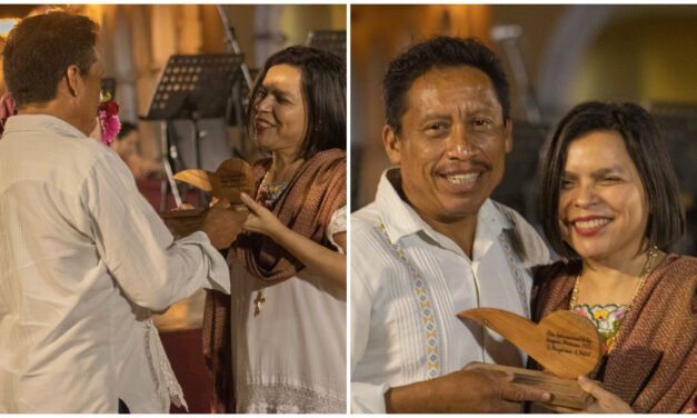 Distingue Sedeculta a Bernardo Caamal Itzá por promover la lengua maya