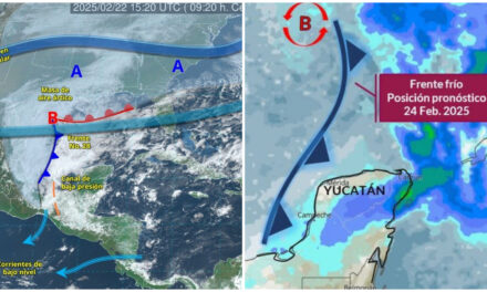 En puerta otro Frente Frío: seguirá clima refrescado en Yucatán