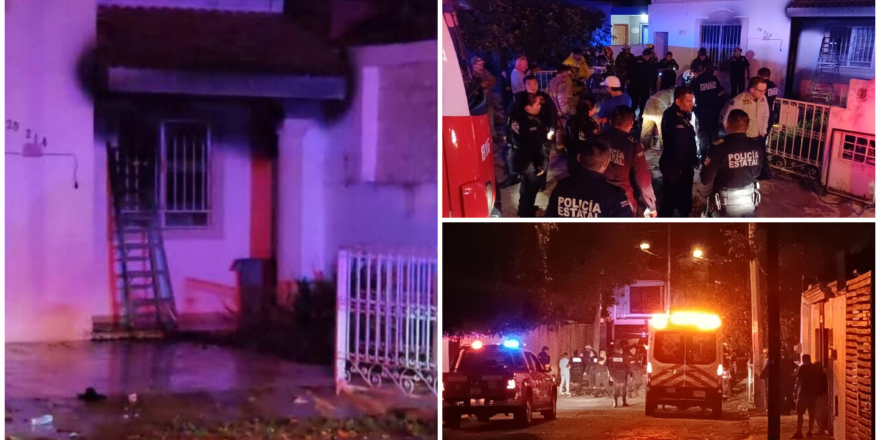 Trágico #incendio en fraccionamiento #FranciscoDeMontejo