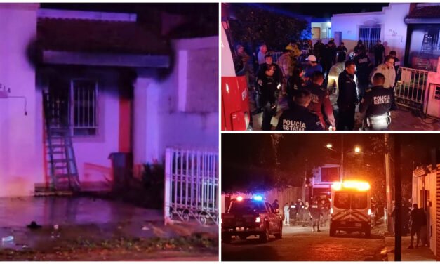 Trágico #incendio en fraccionamiento #FranciscoDeMontejo