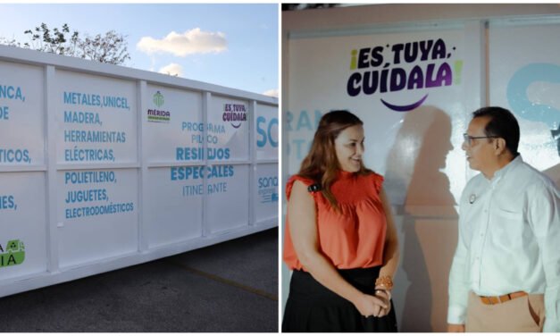 Contenedores móviles para residuos sólidos especiales en Los Héroes
