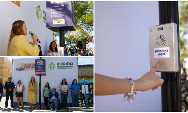 ‘Alerta Segura’ en Mérida, ya en marcha