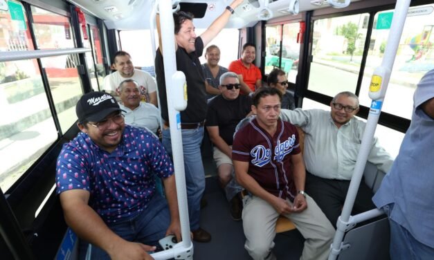 Nuevas unidades eléctricas de rutas nocturnas de Mérida, en marzo