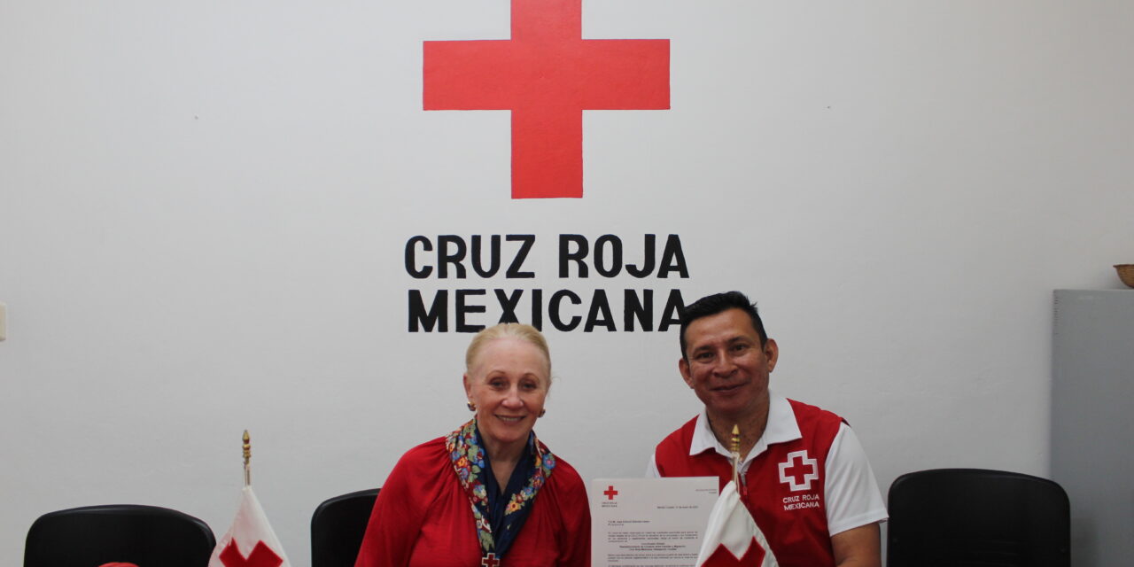 Crean coordinación de atención a migrantes en Cruz Roja Yucatán