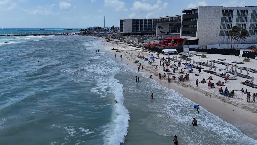 Alta ocupación en Caribe Mexicano previo a primera oleada de sargazo