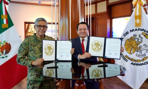 Nuevo convenio de SEMAR para obras del Puerto de Altura Progreso