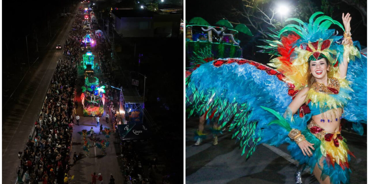 Alegre ‘Viernes de Corso’ en Carnaval de Mérida Amazónico 2025