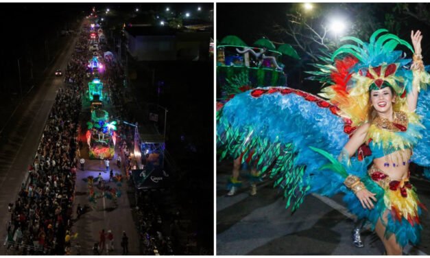Alegre ‘Viernes de Corso’ en Carnaval de Mérida Amazónico 2025