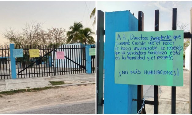 Cierran escuela en Mocochá y exigen destitución de directora