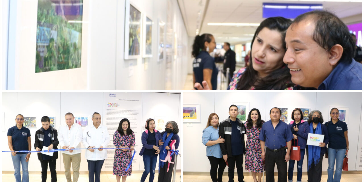 Exposición “Mi Vida es un Rompecabezas de Colores”, obras de neurodivergentes