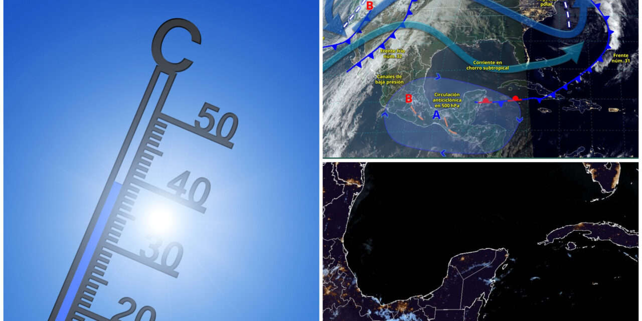Tendremos en Yucatán otra oleada de calor el fin de semana