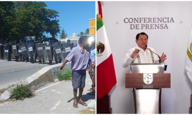 Apunta Huacho a ‘políticos irresponsables’ en Sisal; inician diálogo
