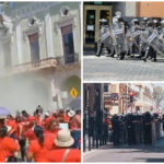 Corren a maestros en la entrada a Palacio de Gobierno Yucatán