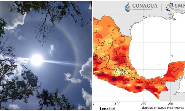 Empezamos semana en Yucatán con «calorón» y vientos fuertes