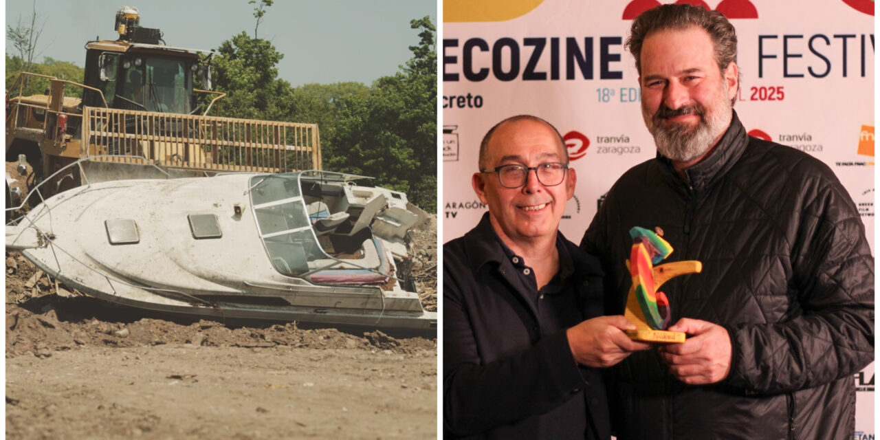 Cineasta Andrew Nisker, en Ecozine con ‘This film is garbage!’