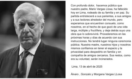 Mario Vargas Llosa, artífice del boom literario en América Latina