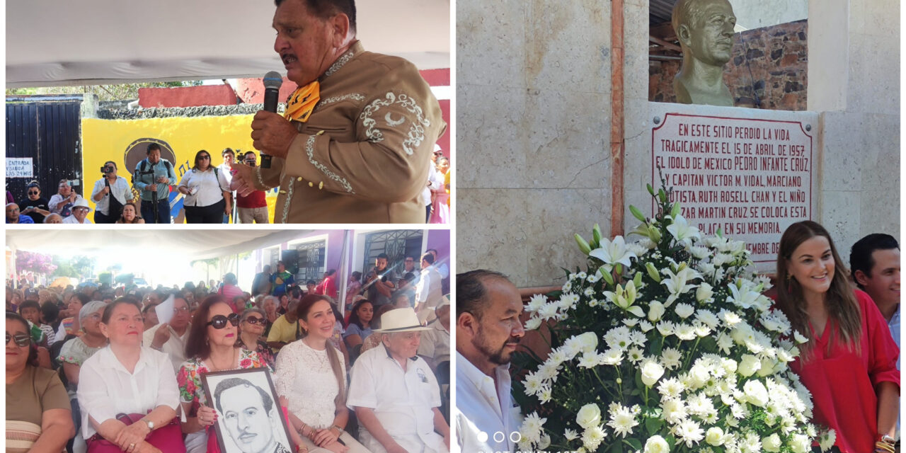 ‘Cien años pienso en ti…’ Homenaje de yucatecos a Pedro Infante