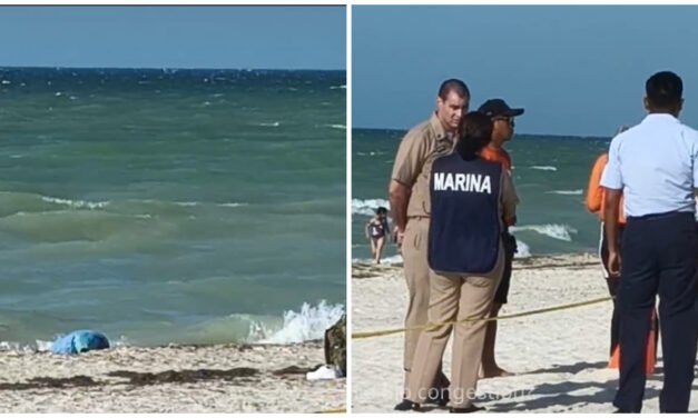 ‘Chapuzón mortal’ en la playa: come, bebe, nada y se ahoga