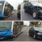 Domingo con sobresalto: se atraviesa en camino de IE-Tram