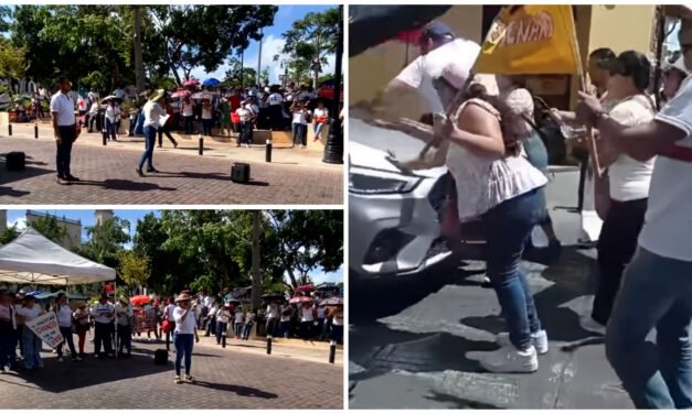 Magisterio en movilización: marcha, protesta y bloqueo