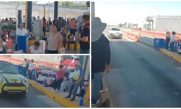 Toma de caseta en la Mérida-Cancún antecede reunión CNTE-Huacho