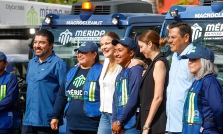 Programa de Limpieza Integral Mecanizada para calles de Mérida