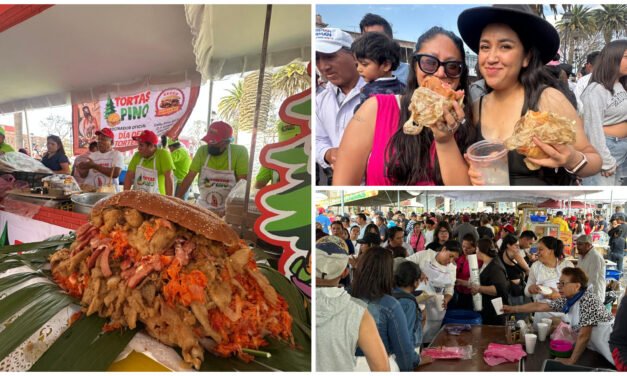 ‘Pueblo con Sabor’ regala 40 mil tortas a visitantes por fiesta tradicional