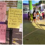 Escuela sin luz ni agua en pleno pico de calor extremo