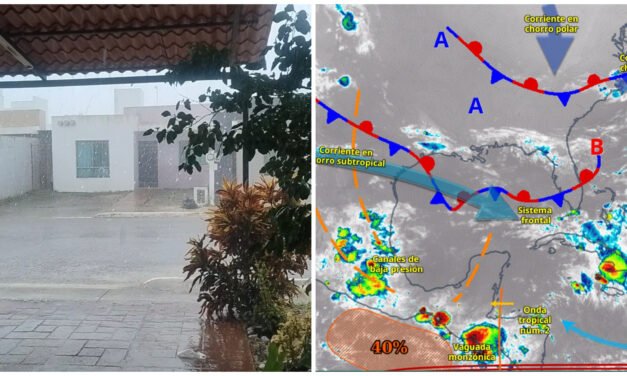 Llegaron las lluvias: semana con precipitaciones pluviales en Yucatán