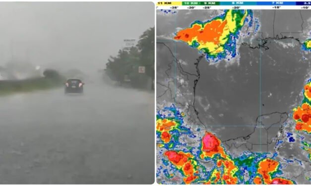 Cóctel de factores atmosféricos sobre península Yucatán extenderá lluvias