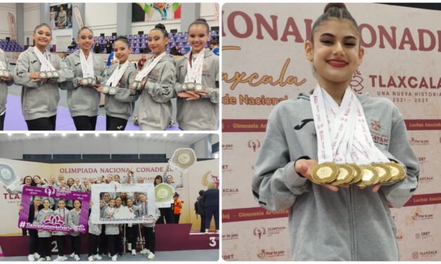 Gimnasia rítmica aportó 11 medallas a Yucatán