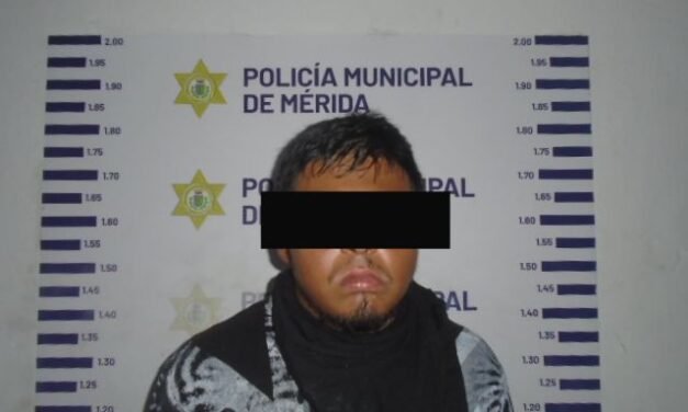 Intento de asalto en centro de Mérida con réplica de pistola