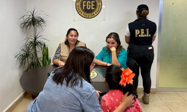 La niña ‘Lucía’ va de regreso con su madre Ericka Cope