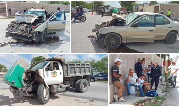 Trancazo lo despertó de choque y no tiene seguro vehicular