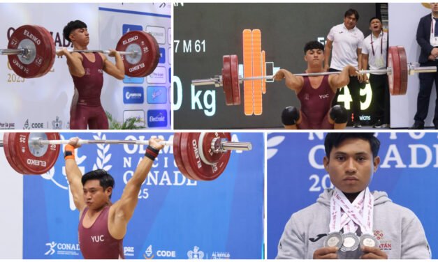 Pesas aporta a Yucatán otras cuatro medallas de oro