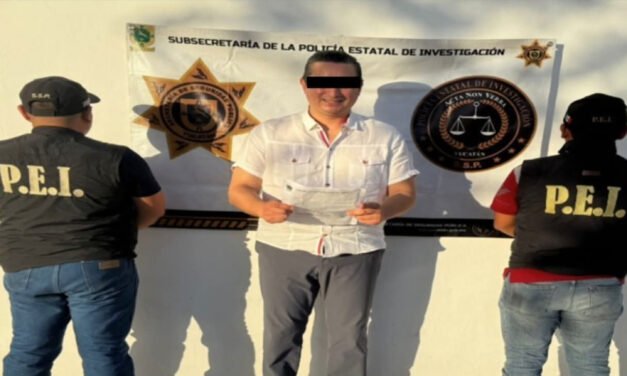 Detenido Detenido Rafael Echazarreta Torres, presidente del PRI en Mérida