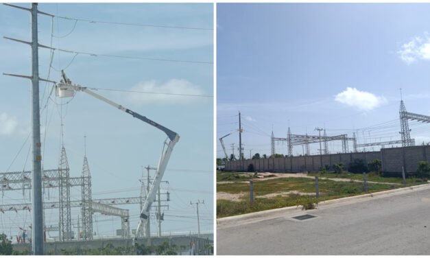 Restablecida energía eléctrica en costa norte de Yucatán y parte de Mérida