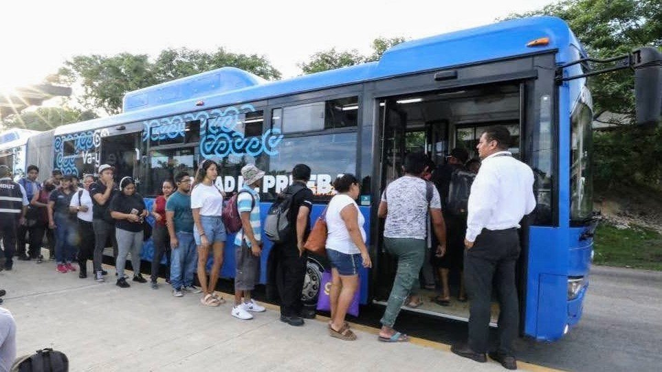 Paga Gobierno de Yucatán aportación anual del transporte