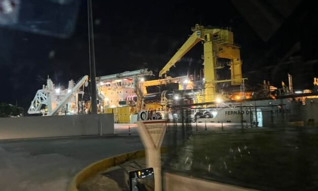 Mega máquina para dragado en puertos de Yucatán