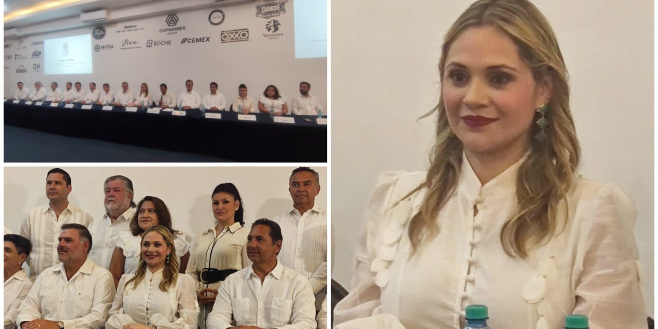 Tercera mujer al frente del máximo organismo empresarial de Yucatán