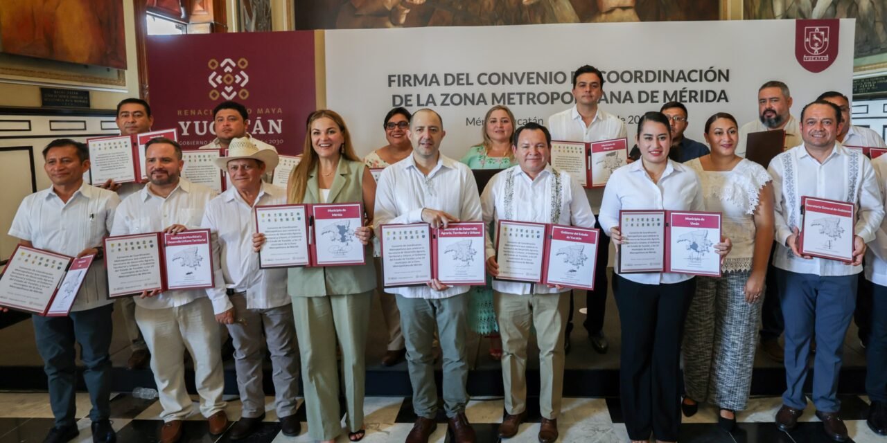 Zona Metropolitana de Mérida: une 14 municipios y a Sedatu