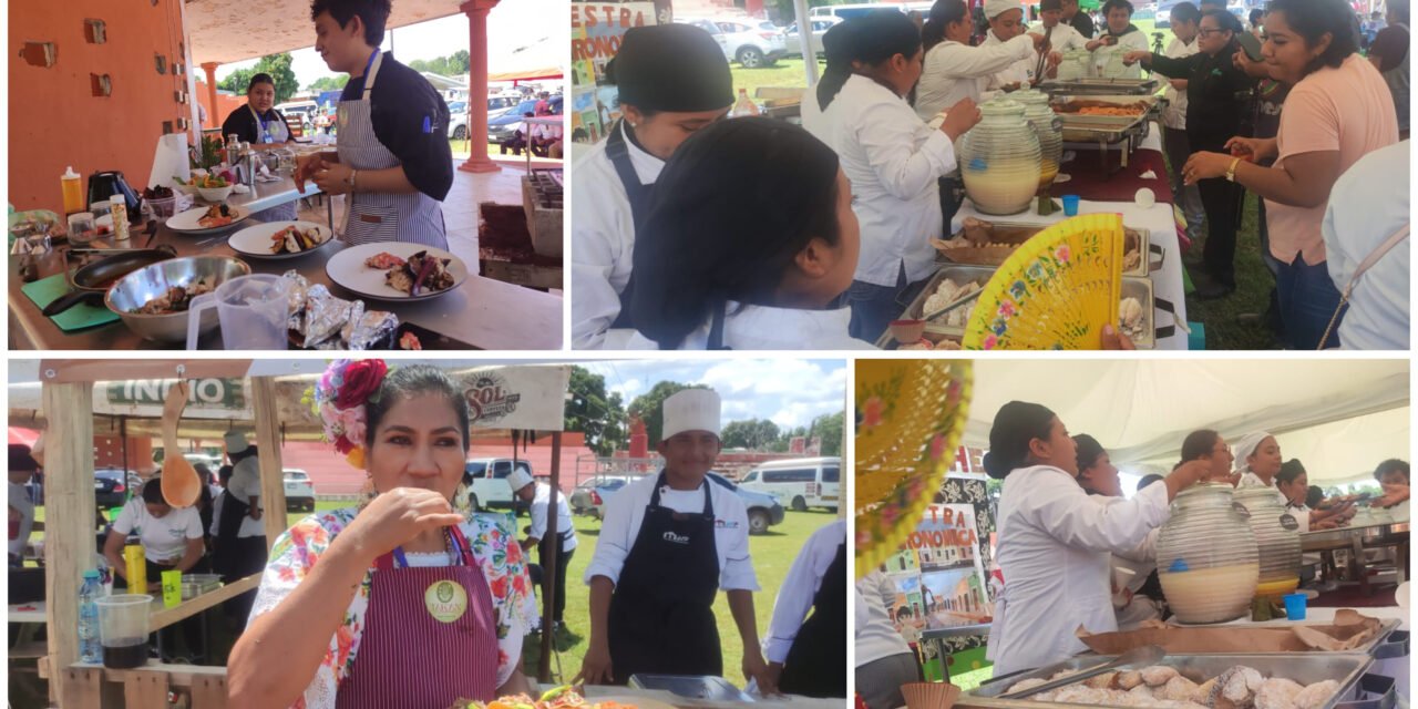 Memoria y tradición maya en Festival de Cocina Vocacional Ta´Kan