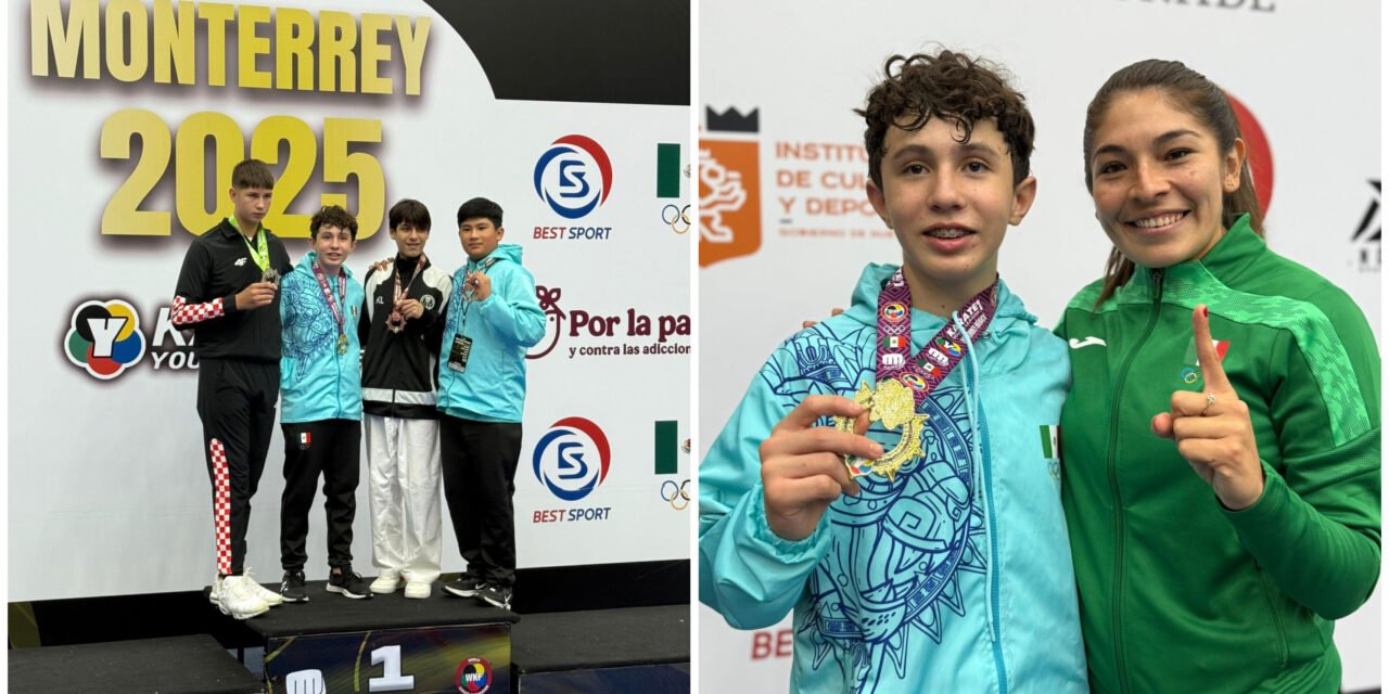 Yucateco Lucca de la Torre campeón juvenil en karate