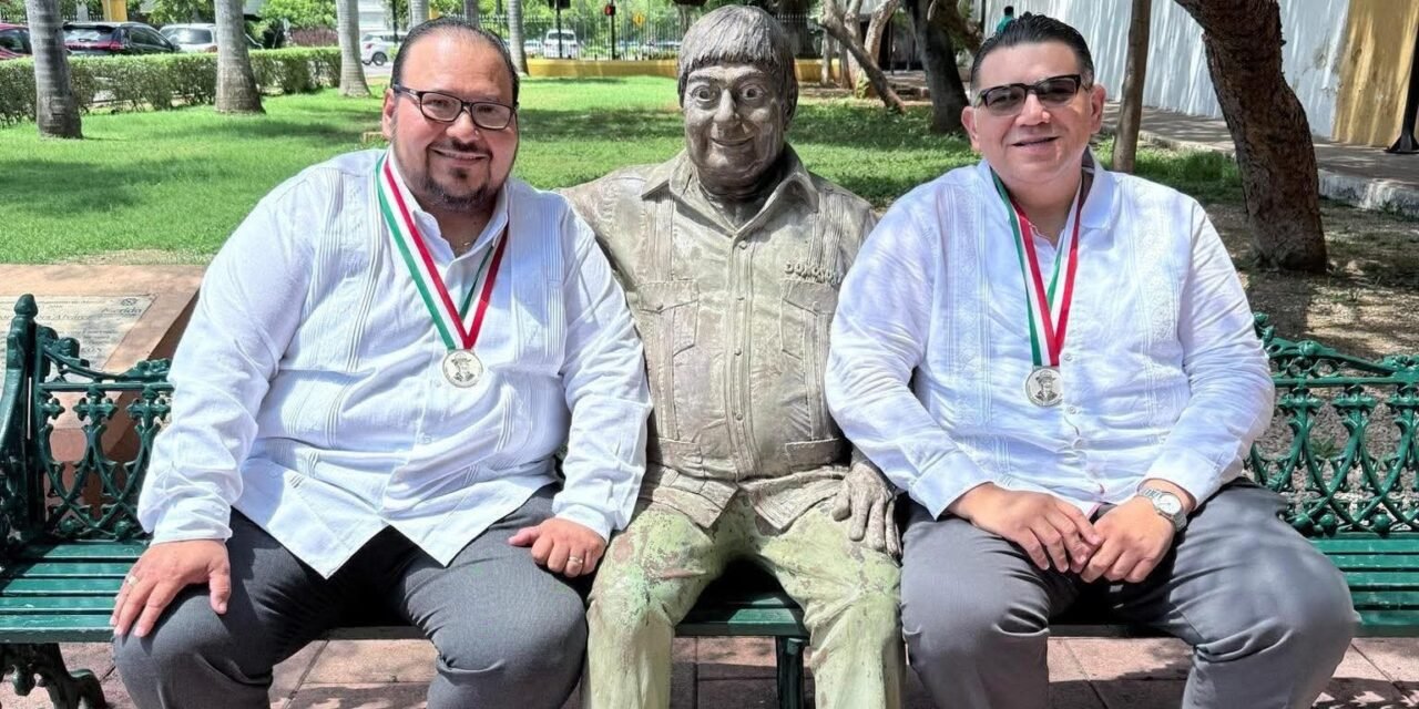 Medalla Héctor Herrera “Cholo” a sus sobrinos: “Dzereco” y “Nohoch”