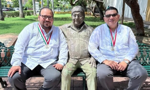 Medalla Héctor Herrera “Cholo” a sus sobrinos: “Dzereco” y “Nohoch”