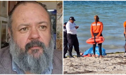 Ahogado en puerto Progreso poeta Antonio Calera-Grobet