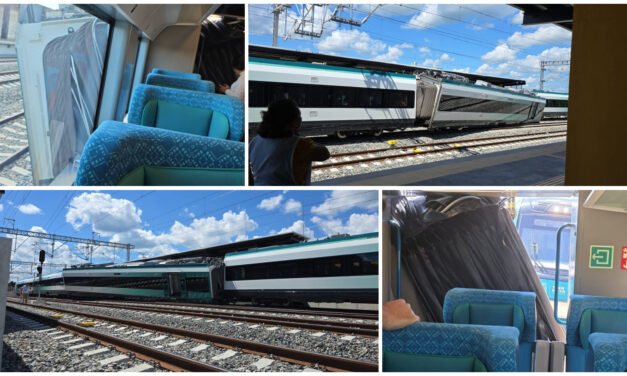 Descarrila Tren Maya en terminal base de Izamal